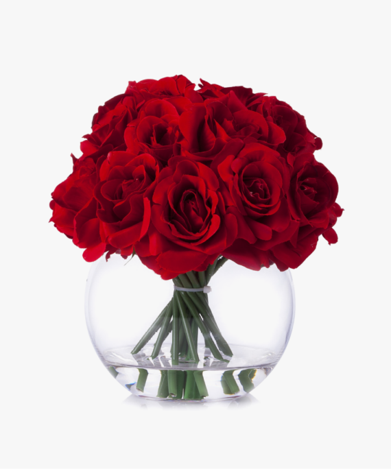 Silk Roses Fake Flowers